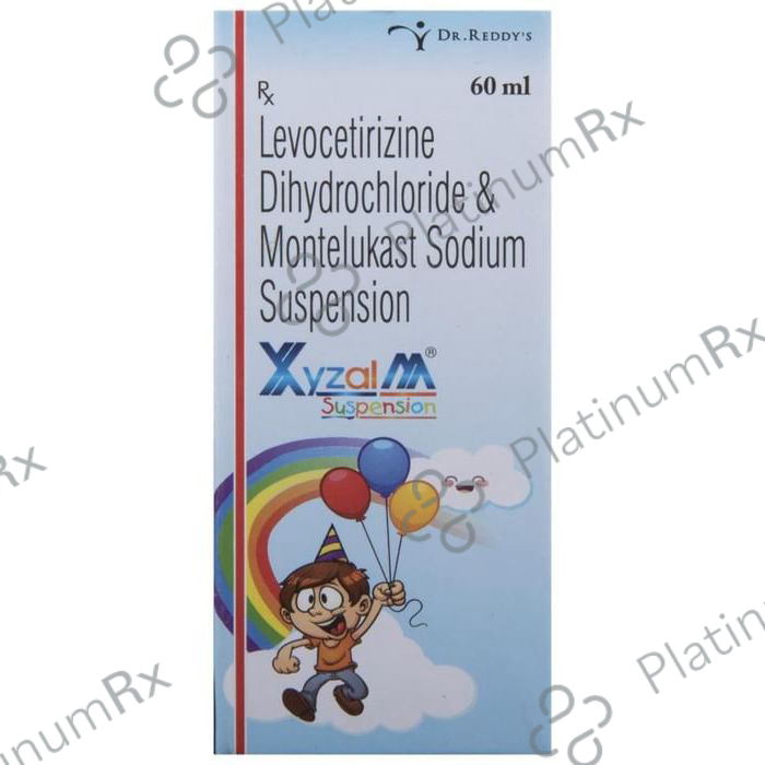 Xyzal M 2.5/4mg Suspension 60ml