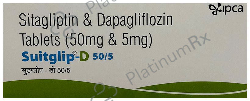 Suitglip D 5/50mg Tablet 10s