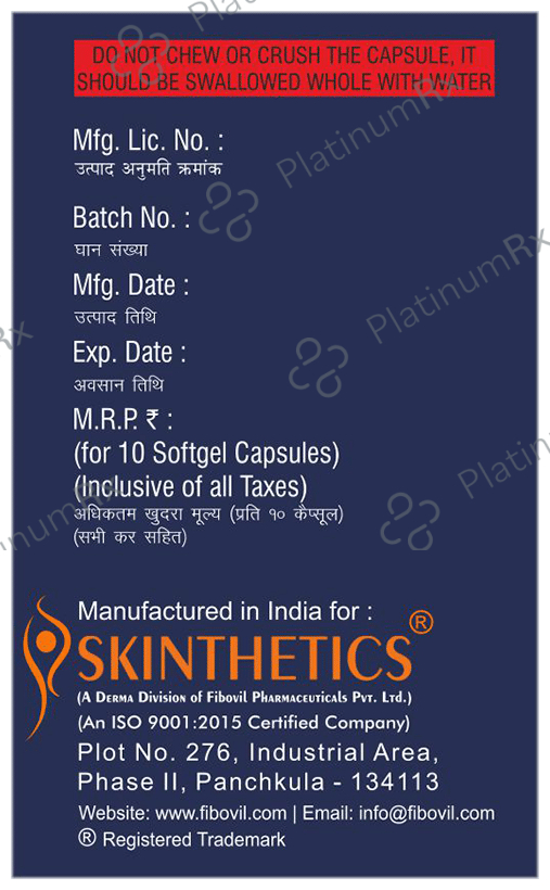 Isoblink 20 Softgel Capsule