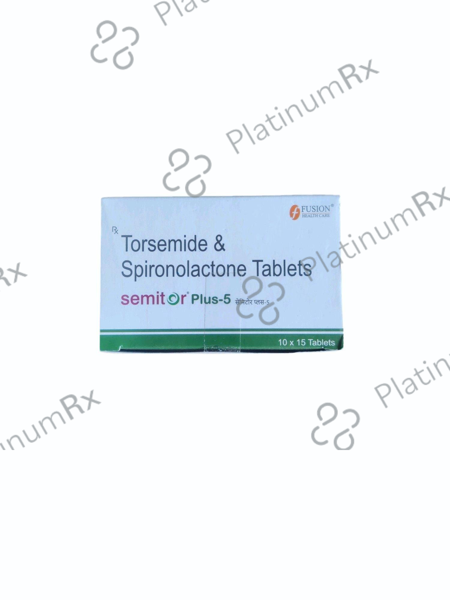 Semitor Plus 25mg/5mg Tablet