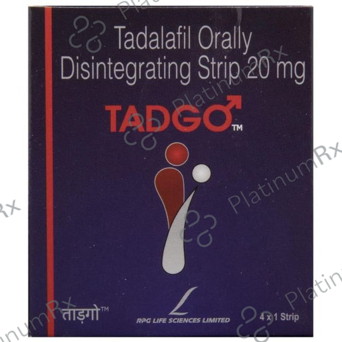 Tadgo 20mg Disintegrating Strip