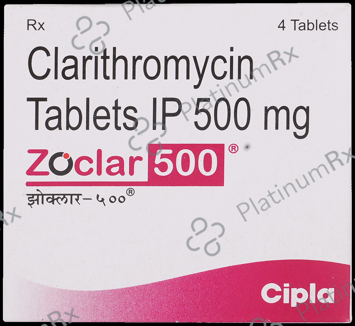 Zoclar 500mg Tab 4s