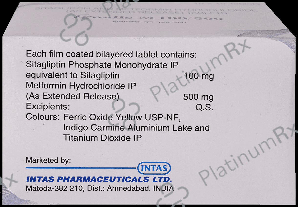 Ignalis M 100/500mg Tablet ER 10s