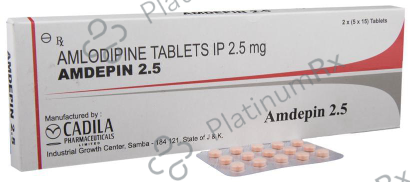 Amdepin 2.5mg Tablet 15s