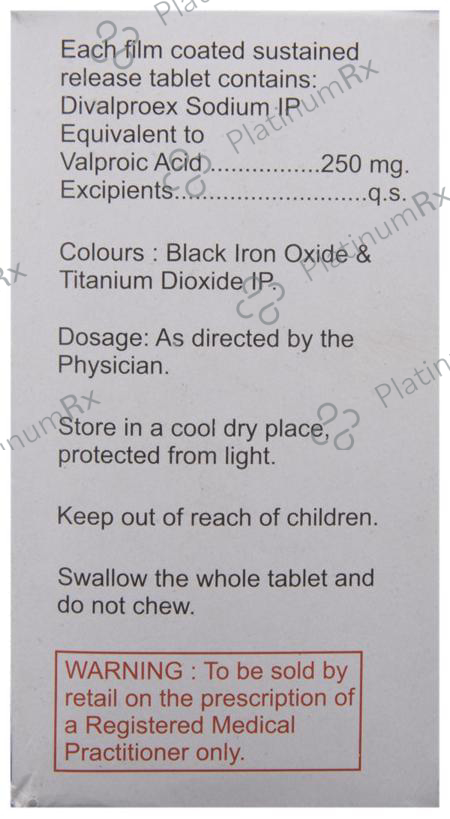Valkem OD SR 250mg Tablet 10s