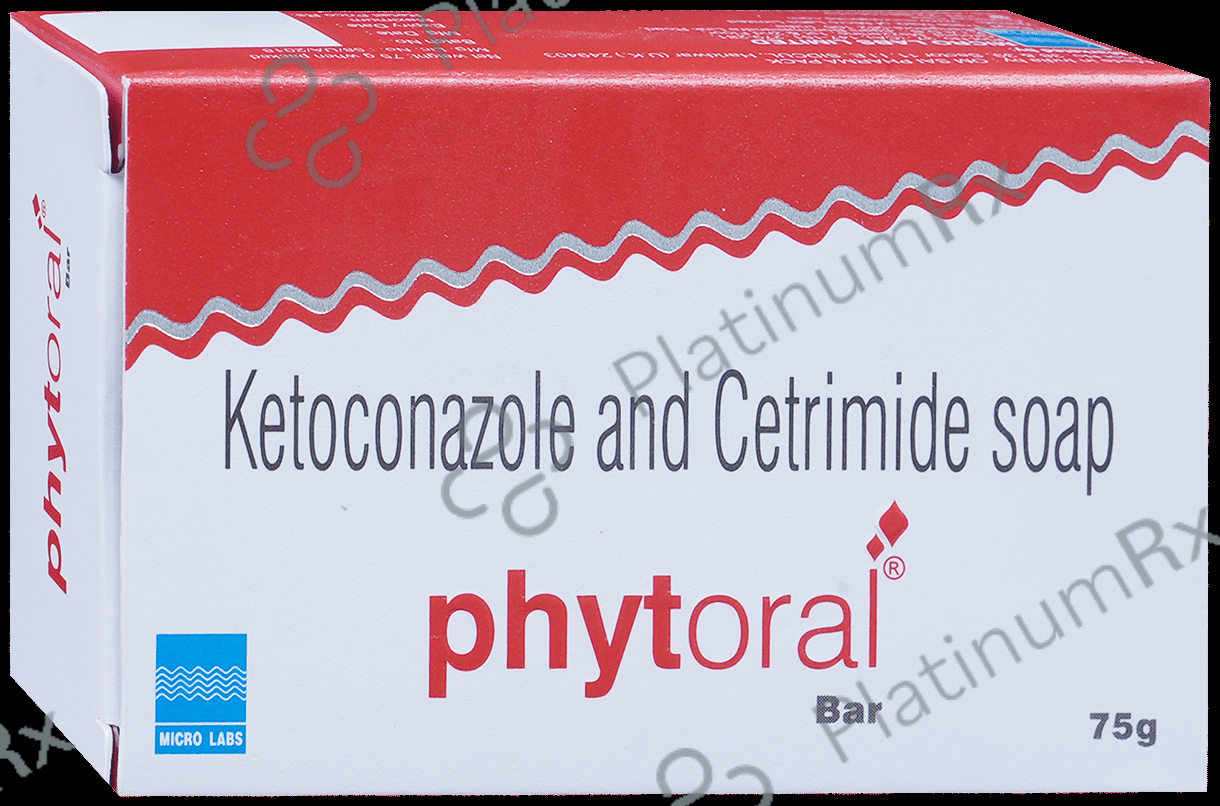 Phytoral 2/0.5% Soap Bar 75gm