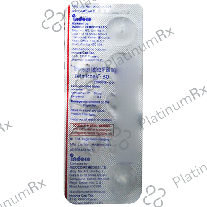 Telmichek 80 Tablet