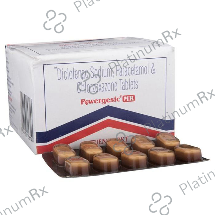 Powergesic MR 500/50/325mg Tablet 10s