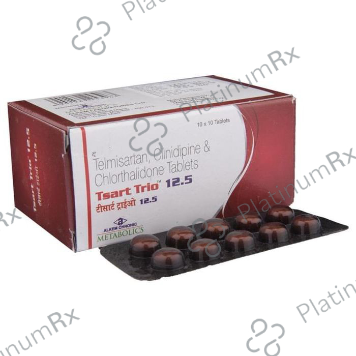 Tsart Trio 12.5/10/40mg Tablet 10s