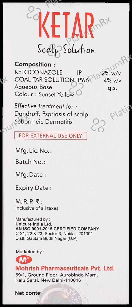 Ketar Scalp Solution