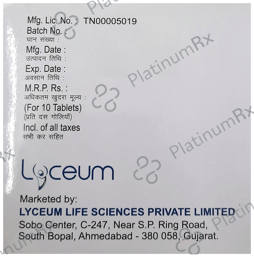 Lycefoxim Tablet