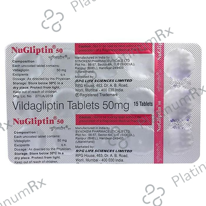 Nugliptin 50 Tablet