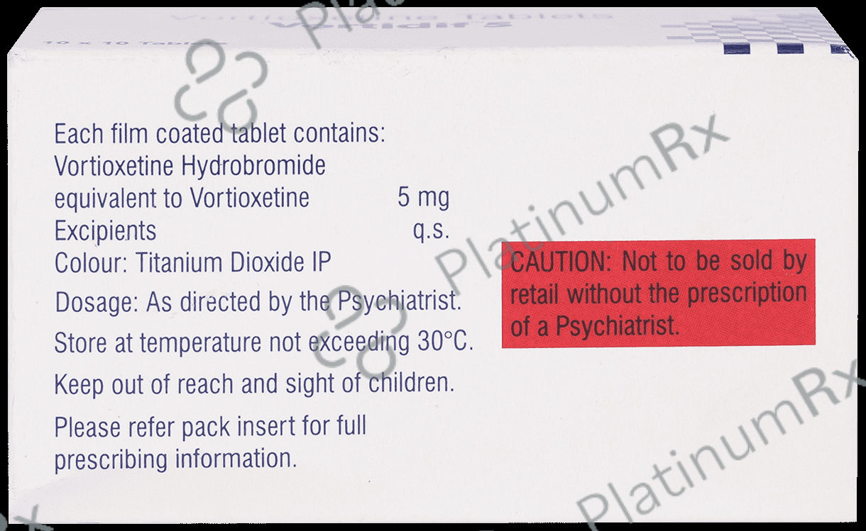 Vortidif 5mg Tablet 10s