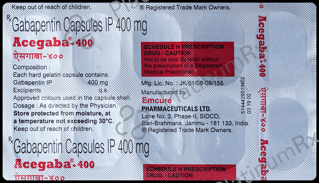 Acegaba 400 Capsule