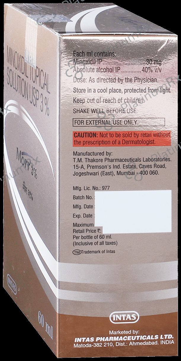 Morr 3% 30mg Solution 60ml