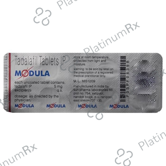 Modula 5mg Tablet 10s