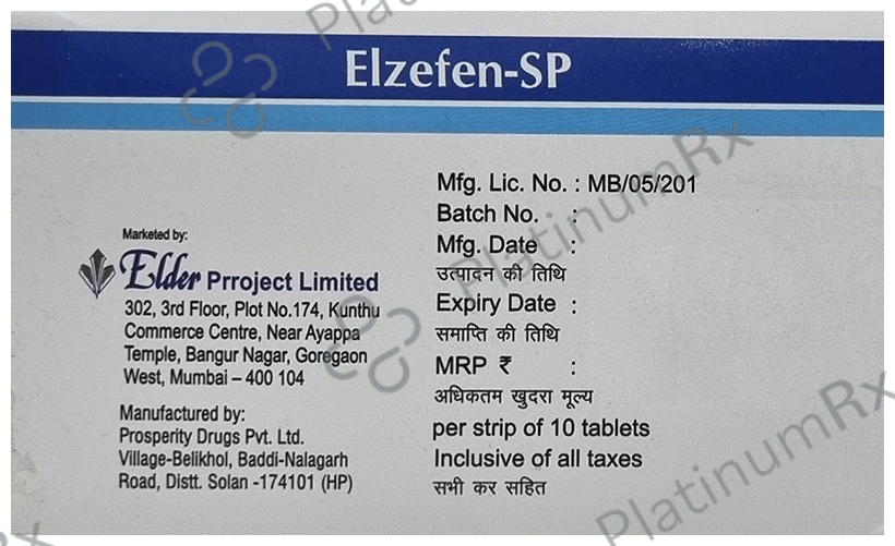 Elzefen-SP Tablet