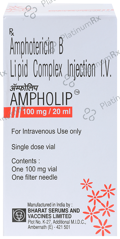 Ampholip 100mg Injection