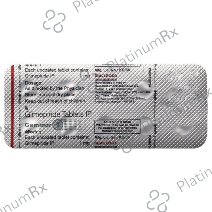 Geminor 1mg Tablet 10s