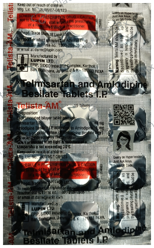 Telista AM 5/40mg Tablet 15s