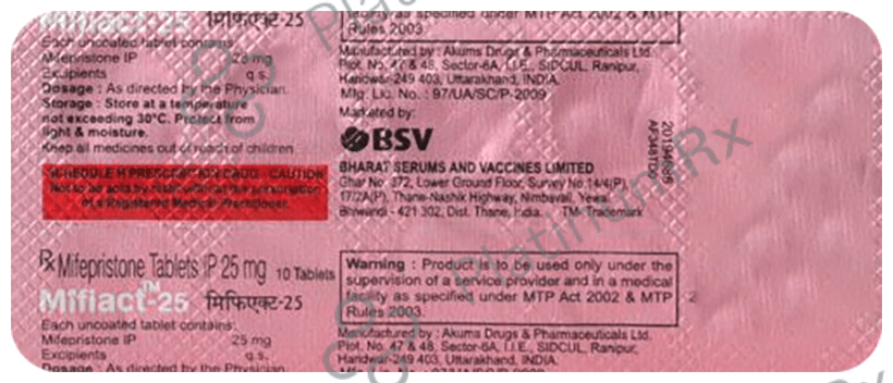 Mifiact 25mg Tablet