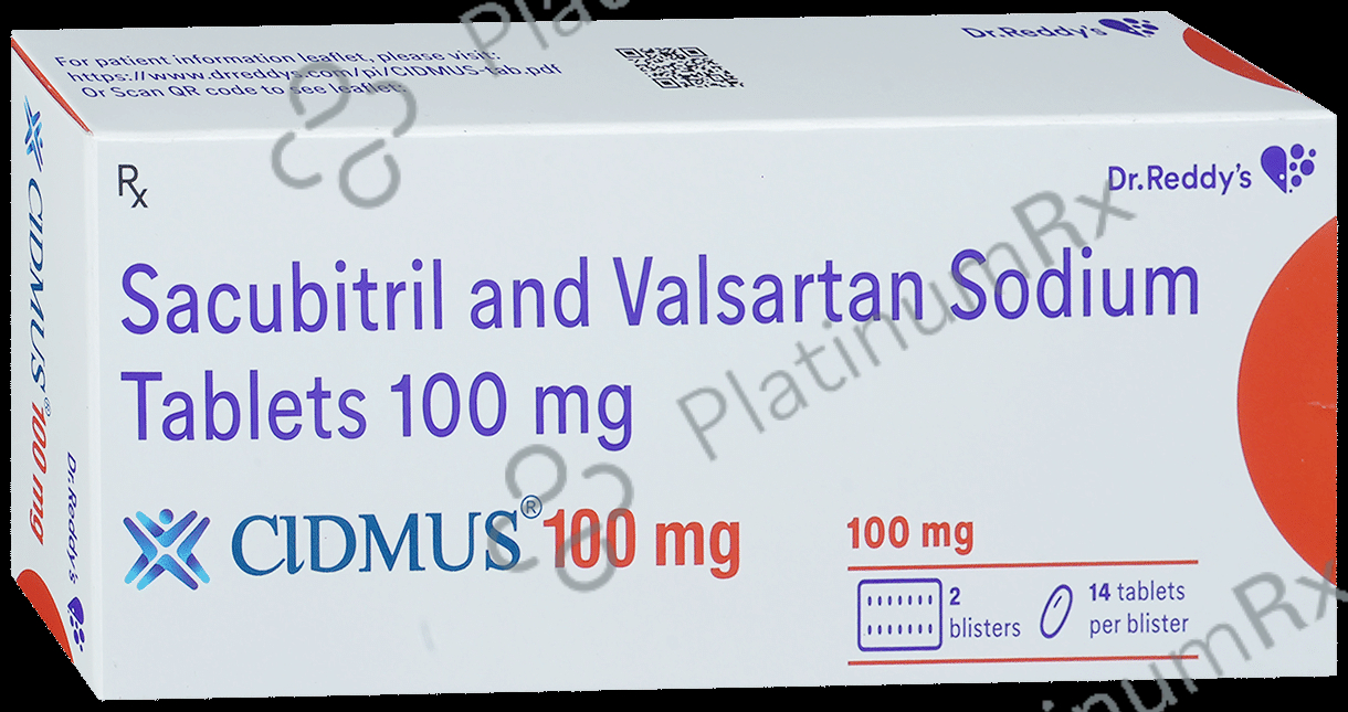 Cidmus 100mg Tablet 14S
