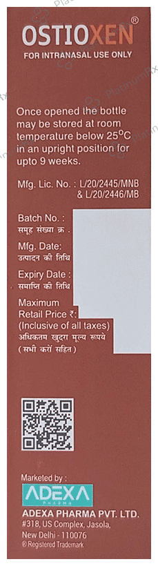 Ostioxen Nasal Solution 6 ml
