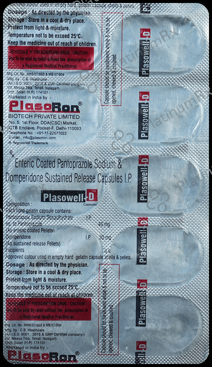 Plasowell-D Capsule SR