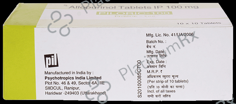 Piloric 100mg Tablet
