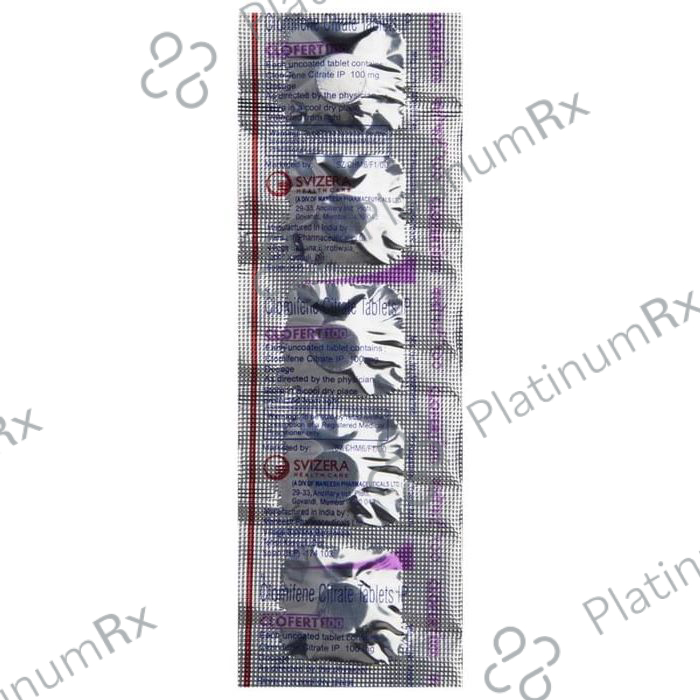 Clofert 100mg Tablet 5s