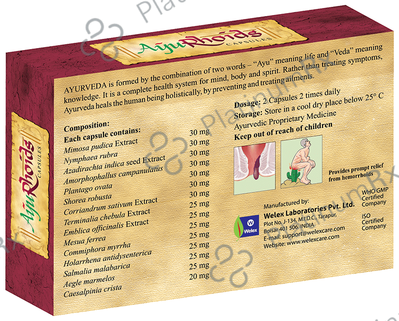 Welex AyuRhoids Capsule