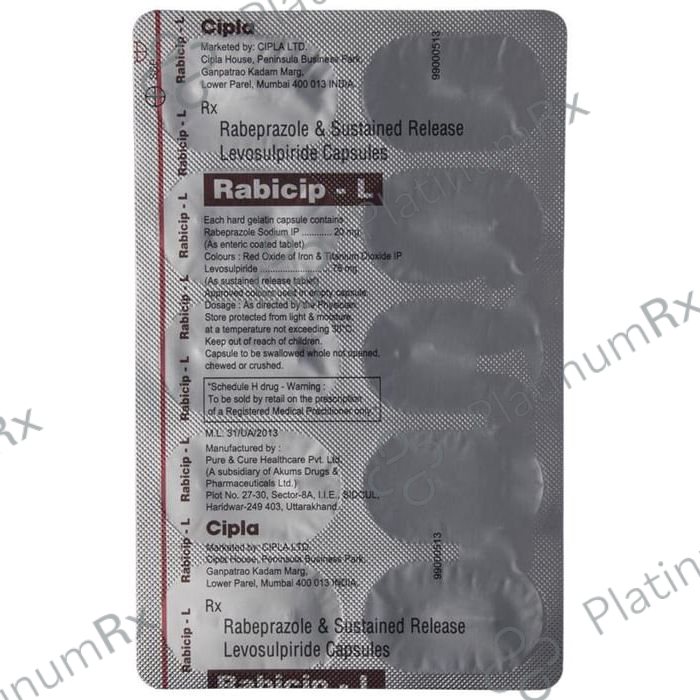 Rabicip L 75/20mg Capsule SR 10s