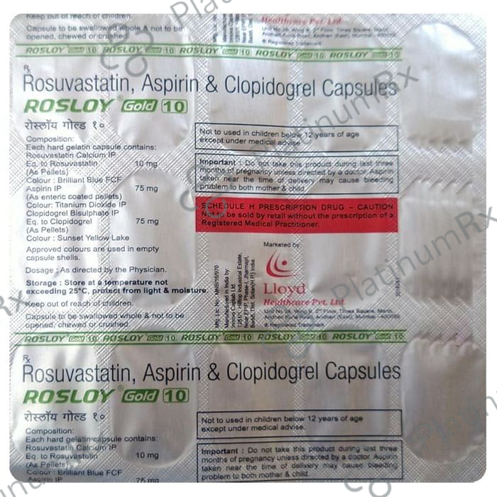 Rosloy Gold 10 Capsule 10 Capsule