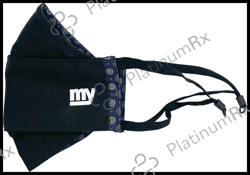 MY Mask Series 3 with Particulate Filter Large Black