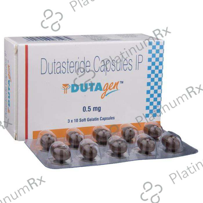 Dutagen 0.5mg Capsule 10s