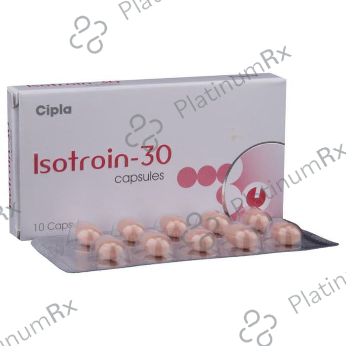Isotroin 30mg Capsule 10s