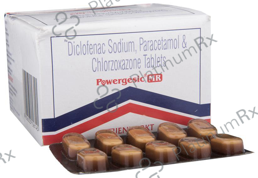 Powergesic MR 500/50/325mg Tablet 10s