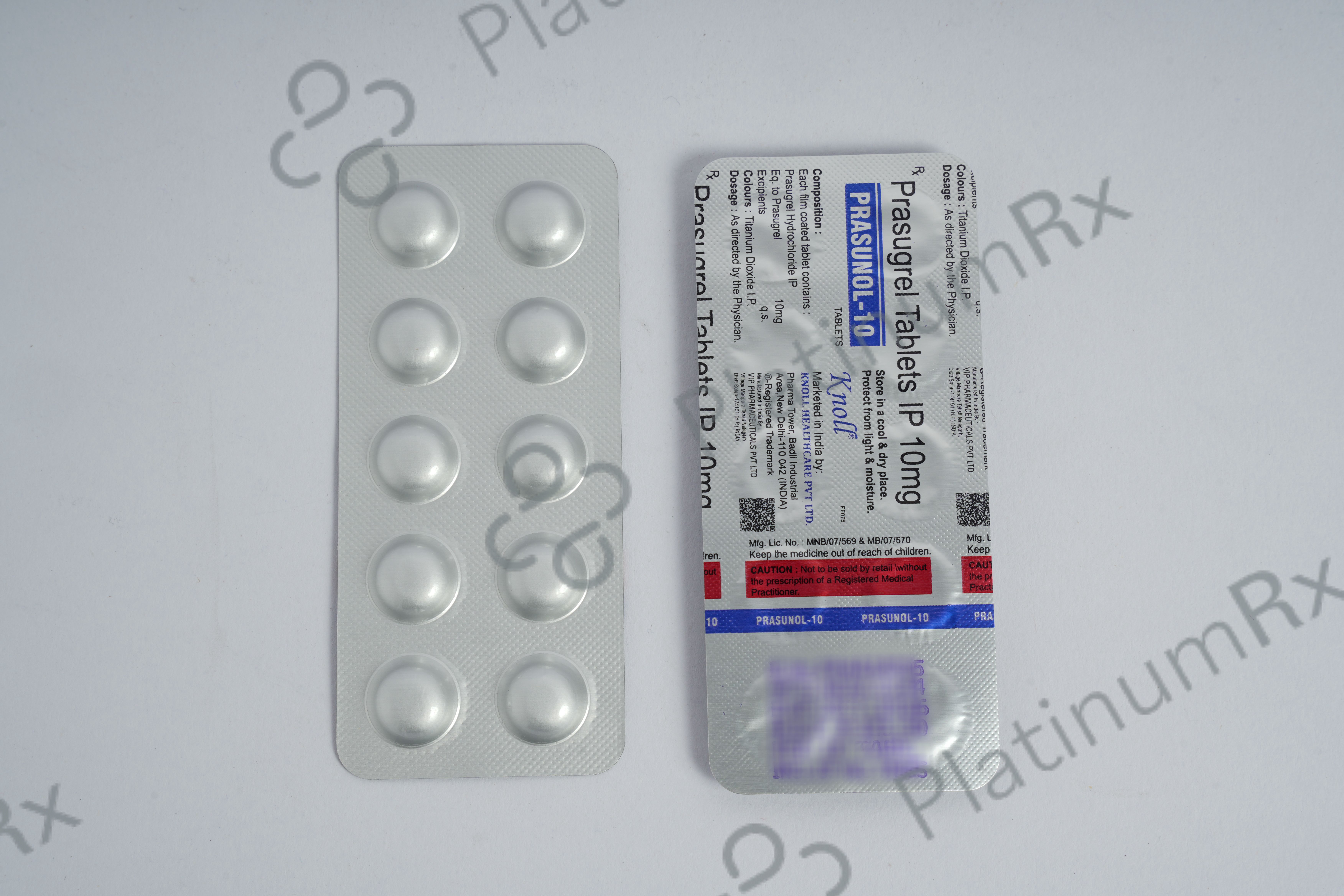 Prasunol 10mg Tablet 10s
