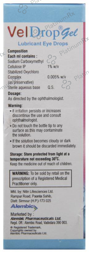 Veldrop 1% Eye Drop 10ml