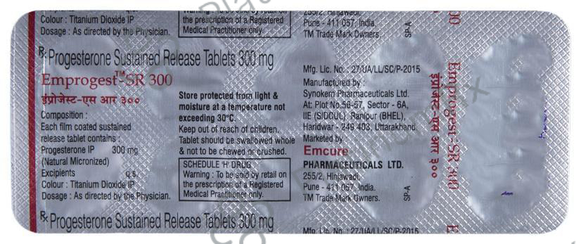 Emprogest -SR 300 Tablet