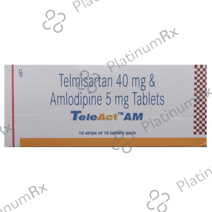 Teleact AM 5/40mg Tablet 10s