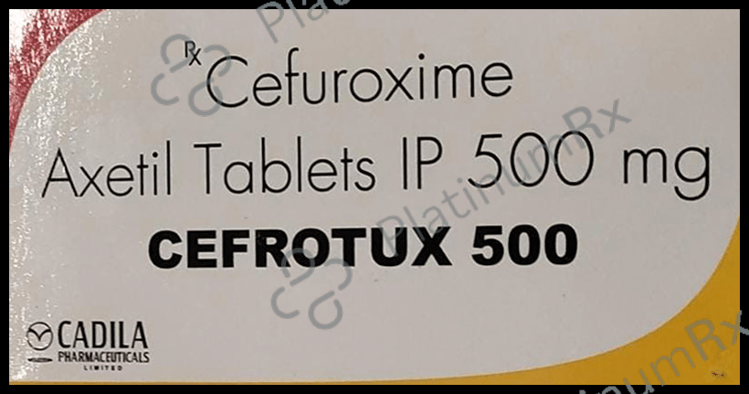 Cefrotux 500 Tablet
