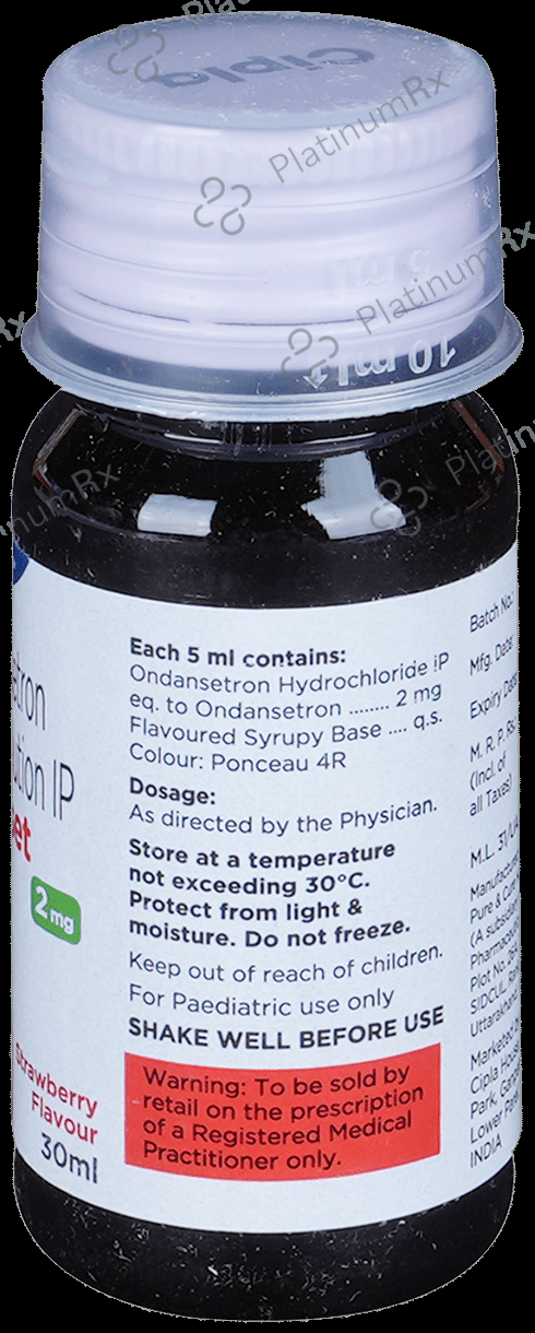 Emeset 2mg Syrup Strawberry 30ml