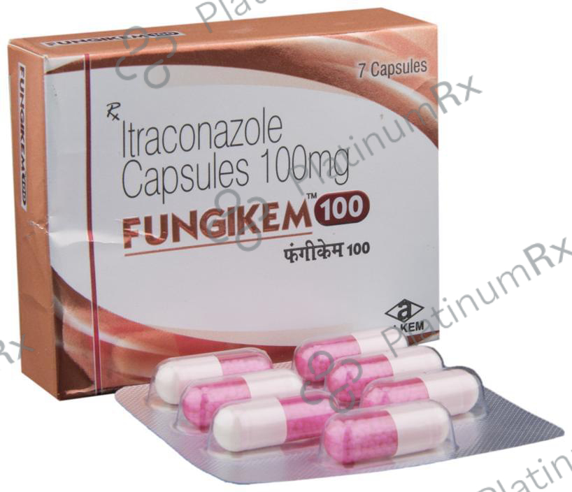 Fungikem 100 Capsule 7 Capsule