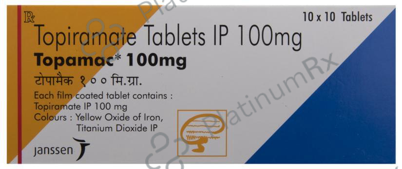 Topamac 100mg Tab 10s