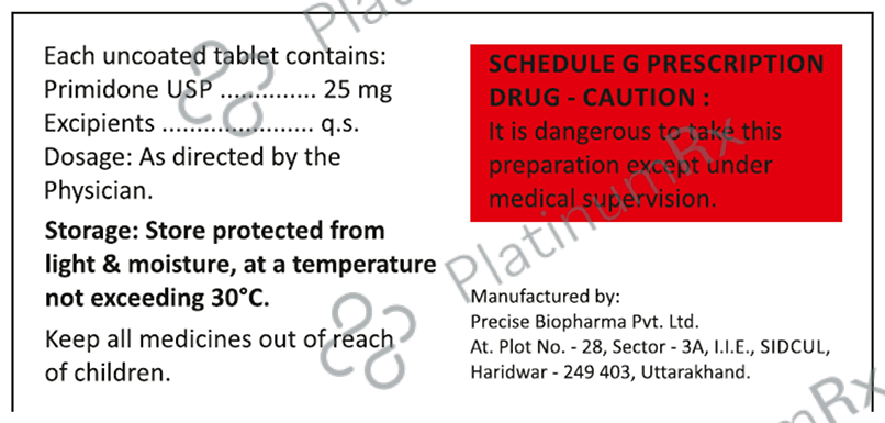 Primirus 25mg Tablet