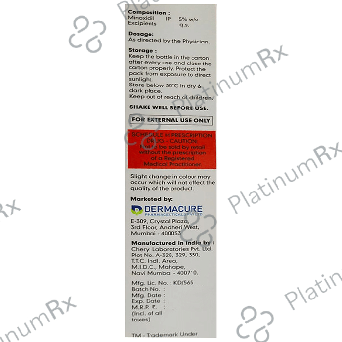 Trichogain-M Topical Hair Solution
