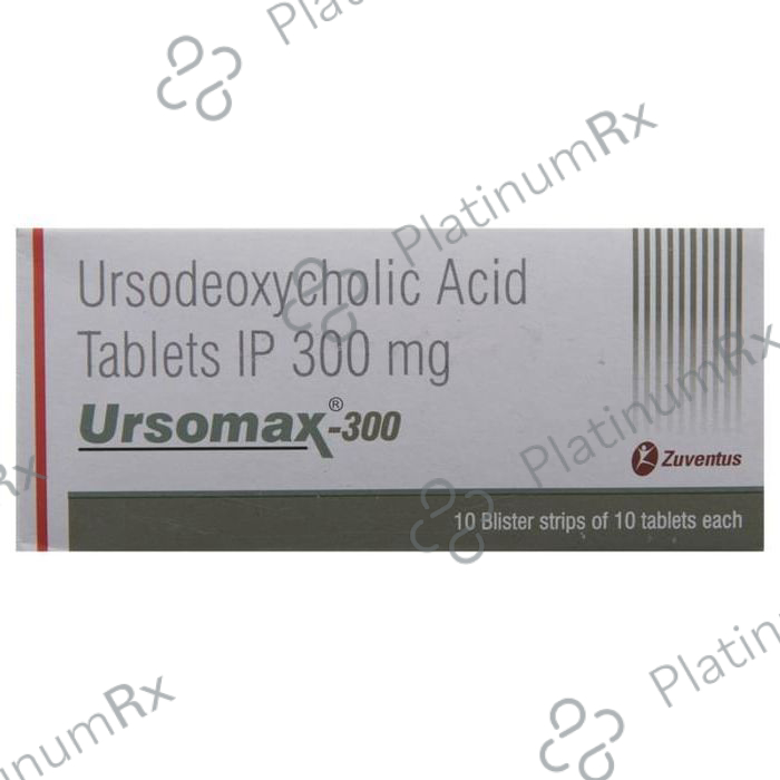 Ursomax 300mg Tablet 10s