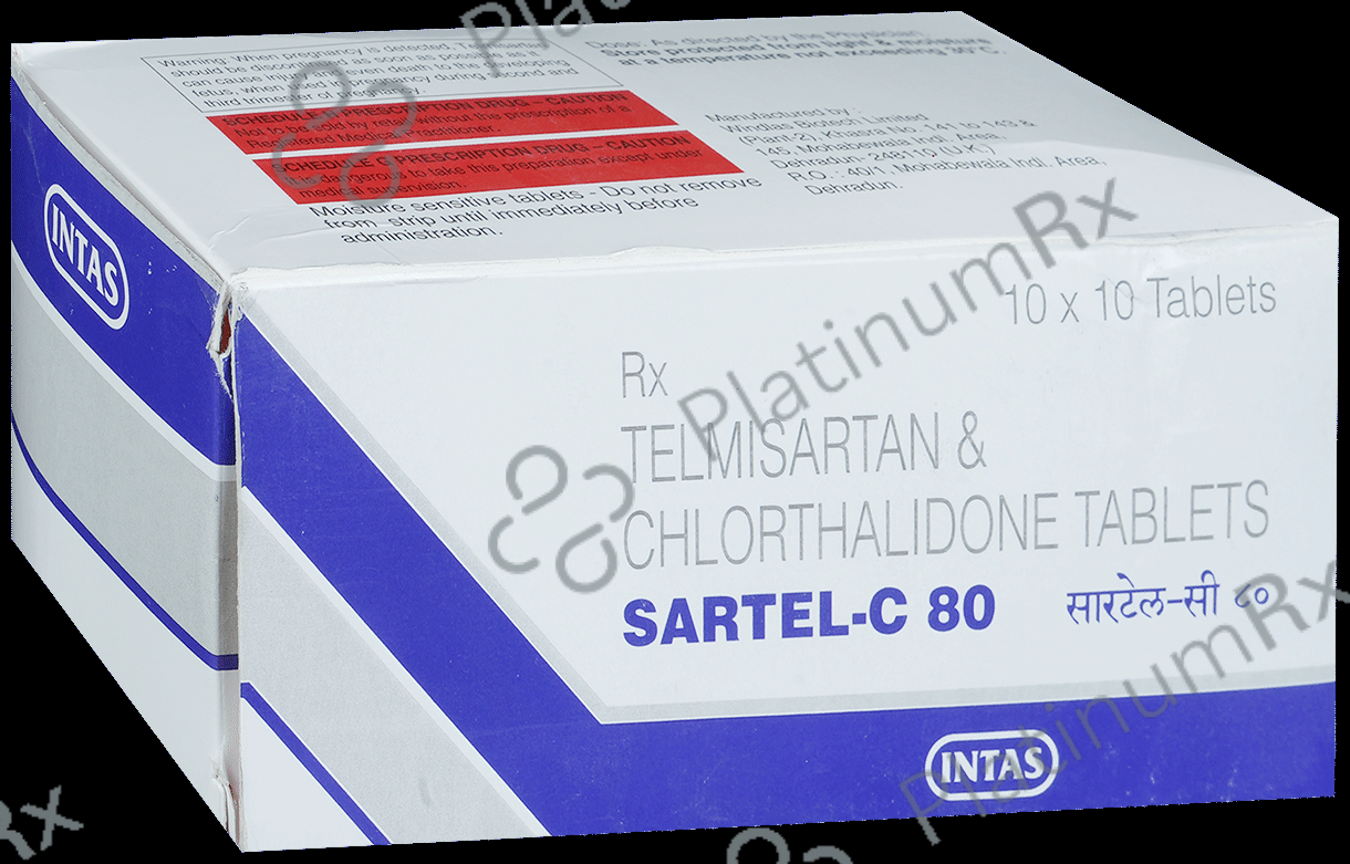 Sartel C 12.5/80mg Tablet 10s
