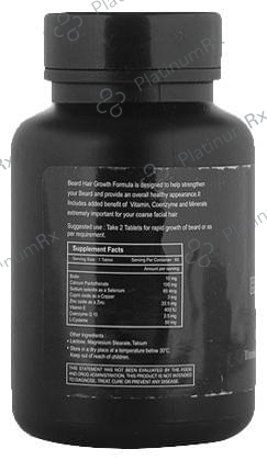 HealthVit Beard Hair Growth Formula Tablet